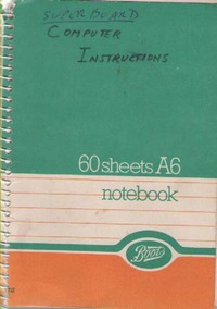 Ohio SuperBoard Instructions