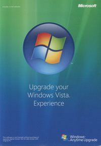 Windows Vista AnyTime Upgrade