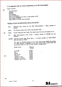 SJ Research - Manual Excerpt on Econet Programming