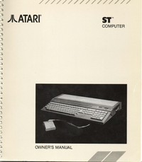 Atari ST Computer Owners Manual