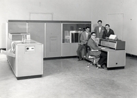 IBM introduces the IBM 350, containing the first hard drive