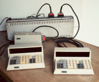 Wang Laboratories introduce the Wang 300 electronic calculator