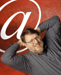 Ray Tomlinson sends the first email