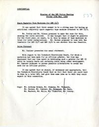 54590 LEO Policy Meeting, 15/5/1959