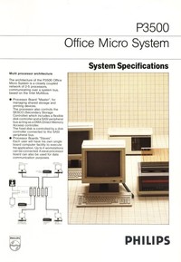 Philips P3500 System Specifications