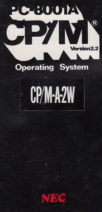 PC-8001A CP/M Version 2.2 Operating System