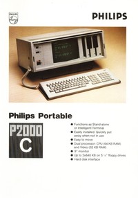 Philips P2000C Portable Computer