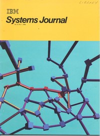 Systems Journal Volume 27 Number 1 - 1988