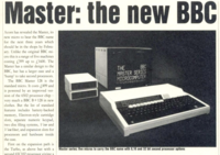 Acorn announces the BBC Master