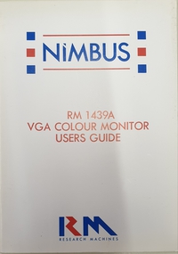 RM Nimbus RM 1439A Monitor User Manual PN 20771