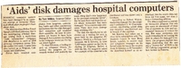 Press Cuttings on the AIDS Trojan Attack, 1989