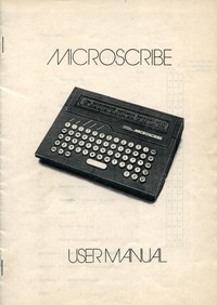Microscribe User Manual