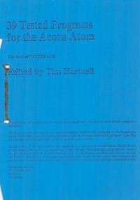 39 Tested Programs for the Acorn Atom