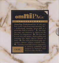 OmniPage Professional 2.0