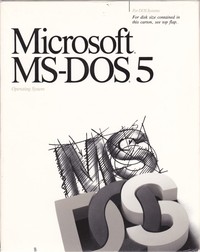Microsoft MS-Dos 5