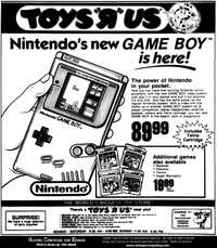 Nintendo releases the Game Boy