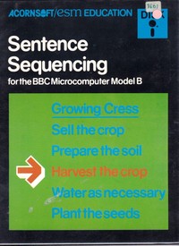 Sentence Sequencing (Disk)