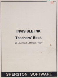 Invisible Ink