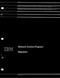 IBM - Network Control Program Migration
