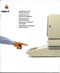 Apple II: Supplement to Owners Manual