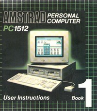 Amstrad PC1512 User Instructions