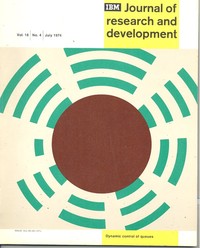 Journal of Research & Development July 1974