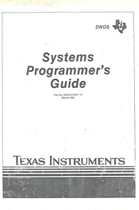 Systems Programmers Guide