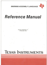 990/99000 Assembly Language Reference Manual