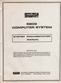 SWTPC 6809 Computer System Hardware Manual