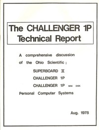The Ohio Callenger 1P Technical Report