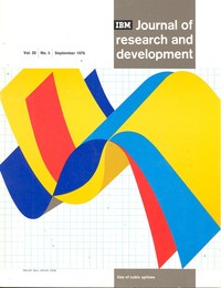Journal of Research & Development September 1976