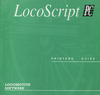 LocoScript PC Printers Guide