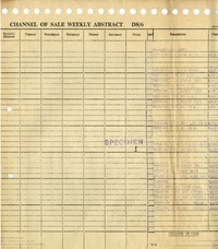 Specimen Forms 1-10 