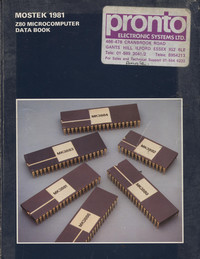 Z80 Microcomputer Data Book