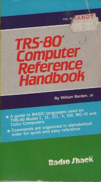 TRS-80 Computer Reference Handbook