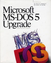 Microsoft MS-DOS 5 Upgrade