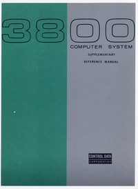3800 Computer System