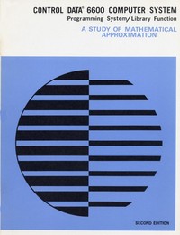 Control Data 6600 Computer System Programming System/Library Function