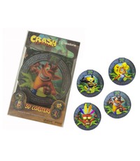 Crash Bandicoot 3D Coaster Set