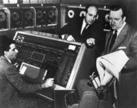 The first UNIVAC is sold to the United States Census Bureau