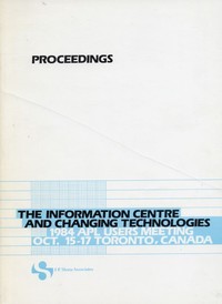 Proceedings: The Information Centre and Changing Technologies: 1984 APL Users Meeting Oct. 15-17 Toronto, Canada