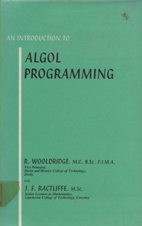Introduction to Algol Programming