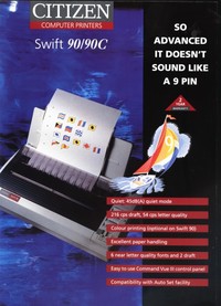 Citizen Computer Printers - Swift 90/90C
