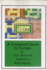 Tiles - A Crossword Game for Europe
