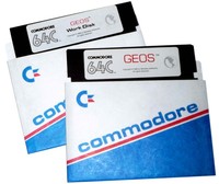 GEOS for Commodore 64C + GEOS Work Disk