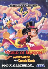 World of Illusion starring Mickey Mouse and Donald Duck
