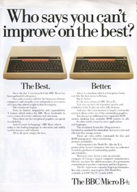 BBC Micro B+ Promotional Leaflet