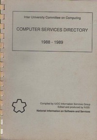 Computer Services Directory 1988-1989