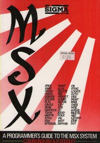A Programmer's Guide to the MSX System