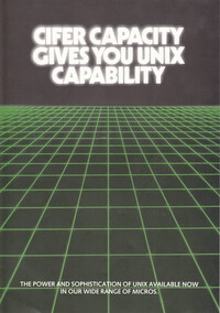 Cifer Multi-User Unix